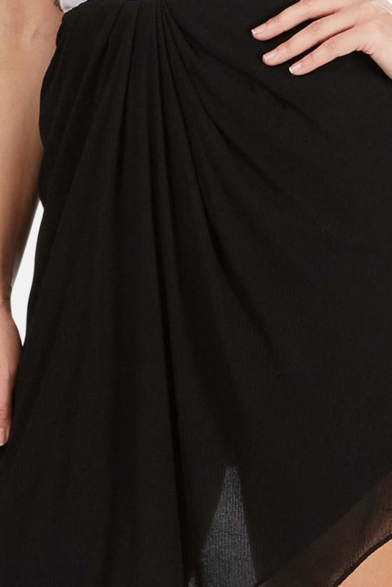  알렉산더 왕 숏 스커트 실크 크레이프 스커트 블랙 - ALEXANDER WANG