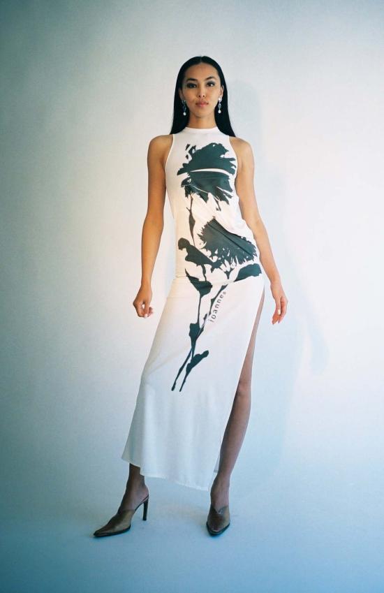  이오네스 롱 원피스 이오아네스 델로스 롱드레스 화이트 - IOANNES