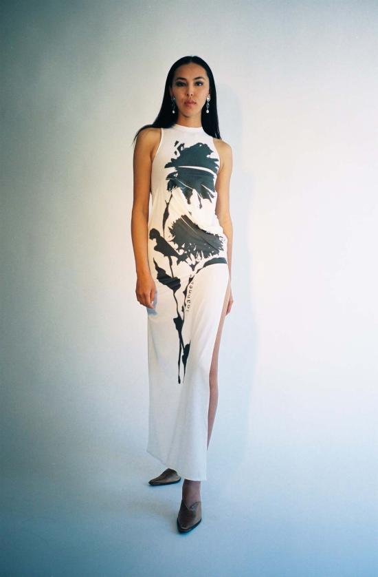  이오네스 롱 원피스 이오아네스 델로스 롱드레스 화이트 - IOANNES