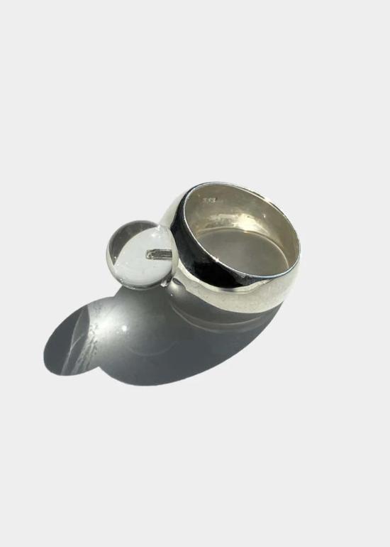  Modern Weaving 반지 모던 위빙 루미스 돔 링 스털링 실버 - OTHER BRANDS