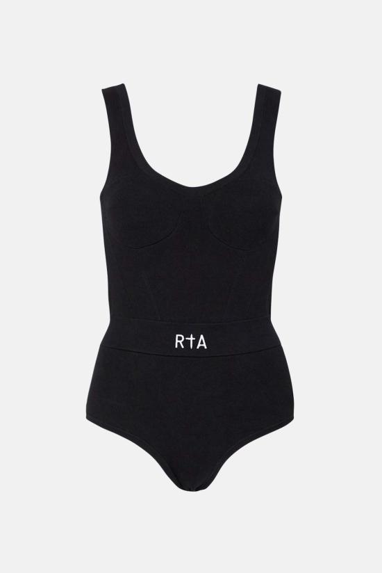  Miller et Bertaux 바디수트 티셔츠 Rt A Aileene 바디수트 블랙