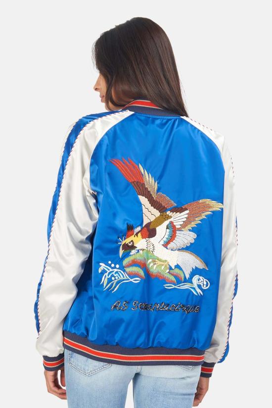  에이에스65 봄버 자켓 As65 리버시블 숏 봄버 재킷 멀티 - AS65