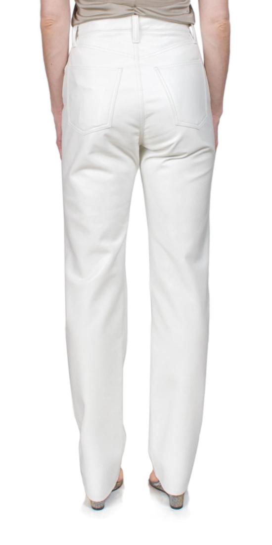  에이골디 데님 팬츠 Agolde 재활용 가죽 90년대 핀치 허리 레이스 - AGOLDE