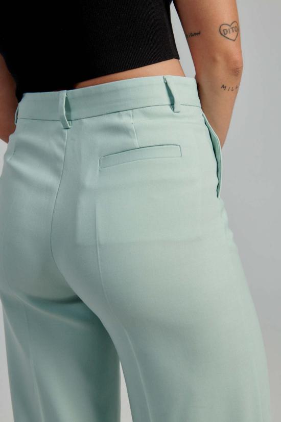  로데브예 크롭 팬츠 Rodebjer Emilou 팬츠 오션 민트 - RODEBJER