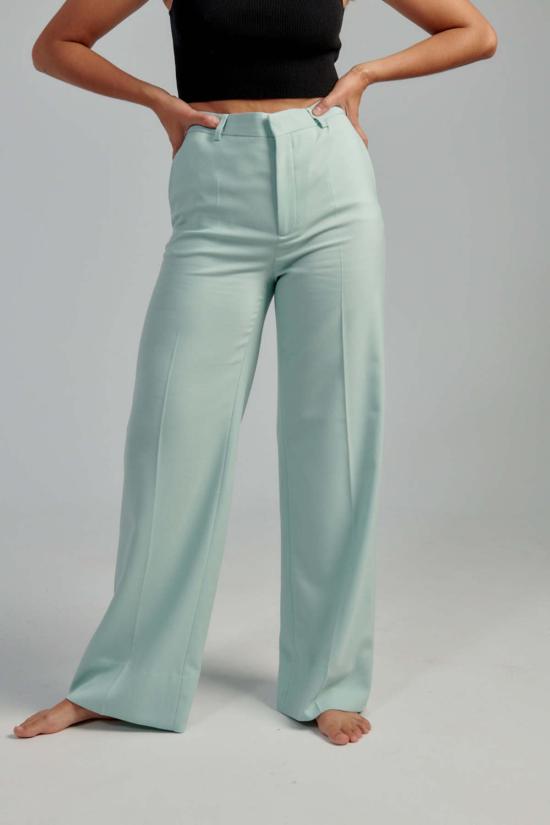  로데브예 크롭 팬츠 Rodebjer Emilou 팬츠 오션 민트