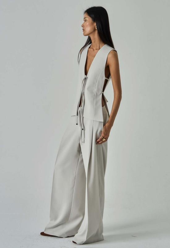  더 엔케이씨 스토어 스트레이트 팬츠 Nkc 베로니카 트라우저 에크루 - The NKC Store