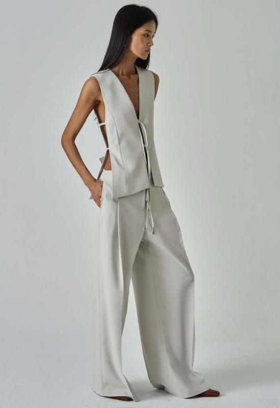  더 엔케이씨 스토어 스트레이트 팬츠 Nkc 베로니카 트라우저 에크루