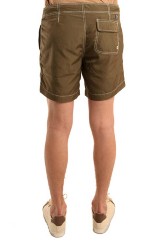  울리치 숏팬츠 염색 수영복 그린 - WOOLRICH