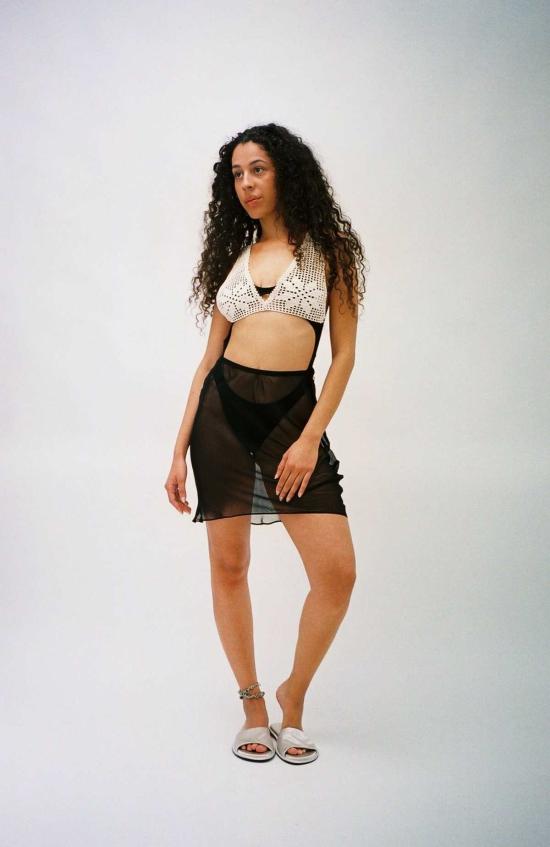  브베자 브라 베브자 지르키 크로셰 브랄렛 화이트 - BEVZA