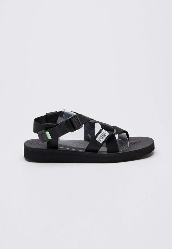  수이코크 뮬/슬리퍼 친2 캡  블랙 - SUICOKE