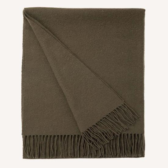  시빌 알케미 머플러/스카프 Civil Alchemy 브러시드 캐시미어 스카프 올리브 - CIVIL ALCHEMY