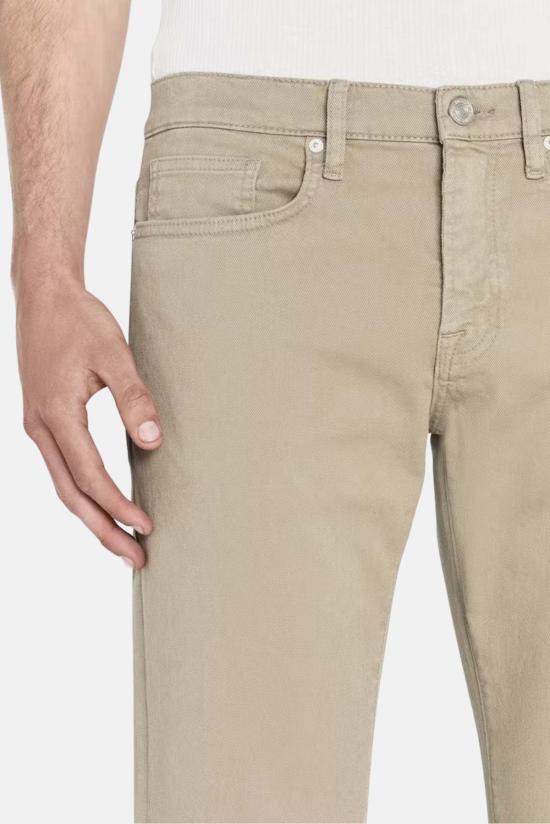  프레임 데님 팬츠 데님 L'homme 슬림 트윌 가라지 드라이 세이지 - FRAME