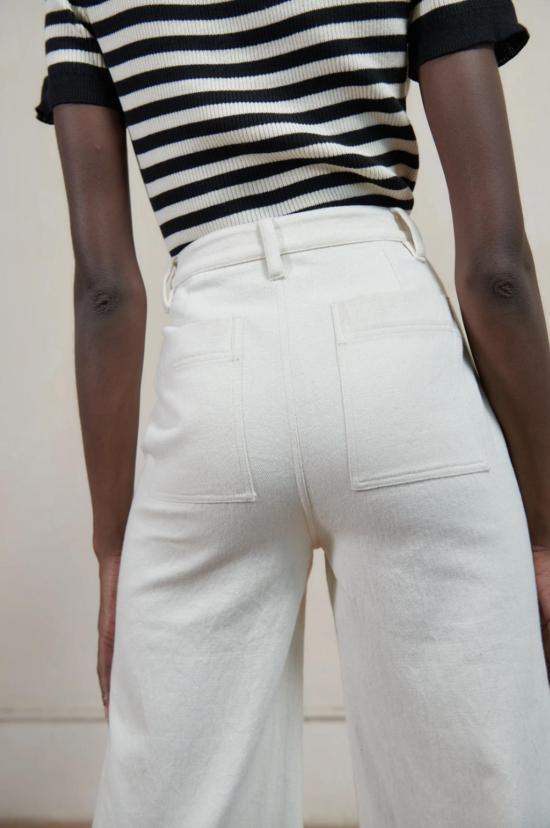  마리아 스탠리 스트레이트 팬츠 소프트 행크 팬츠 - MARIA STANLEY