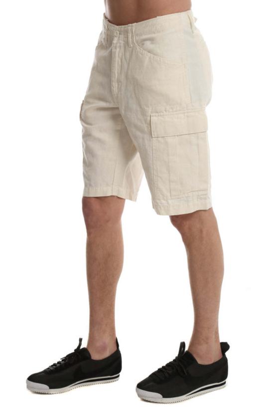  씨피 컴퍼니 숏팬츠 C.P. 컴퍼니 버뮤다 쇼트 크림 - C.P. COMPANY