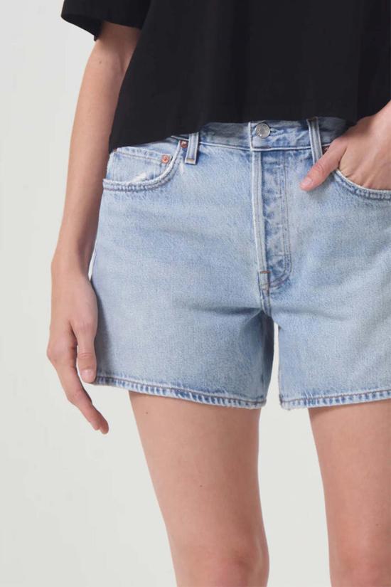  에이골디 데님 숏팬츠 아골데 파커 롱 숏 퓨드