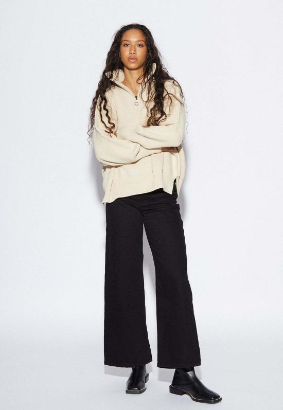  Arcaa 가디건 아카 런던 지퍼 스웨터 샌드 - OTHER BRANDS