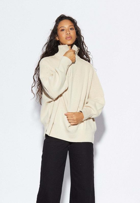  Arcaa 가디건 아카 런던 지퍼 스웨터 샌드 - OTHER BRANDS