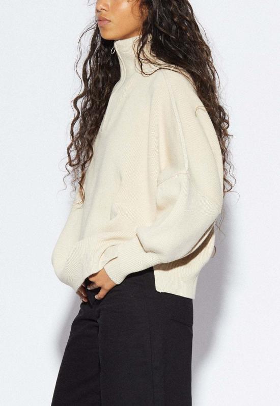  Arcaa 가디건 아카 런던 지퍼 스웨터 샌드 - OTHER BRANDS