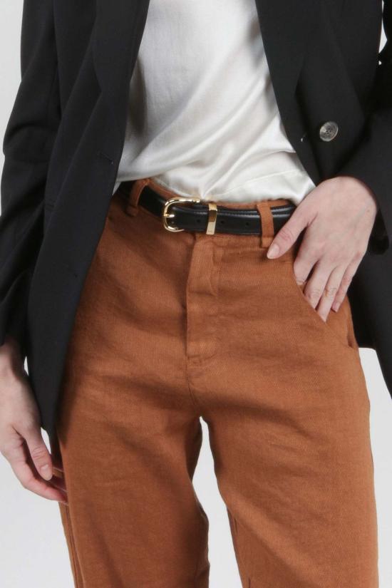  닐리로탄 레귤러 벨트 Nili Lotan Louise  블랙