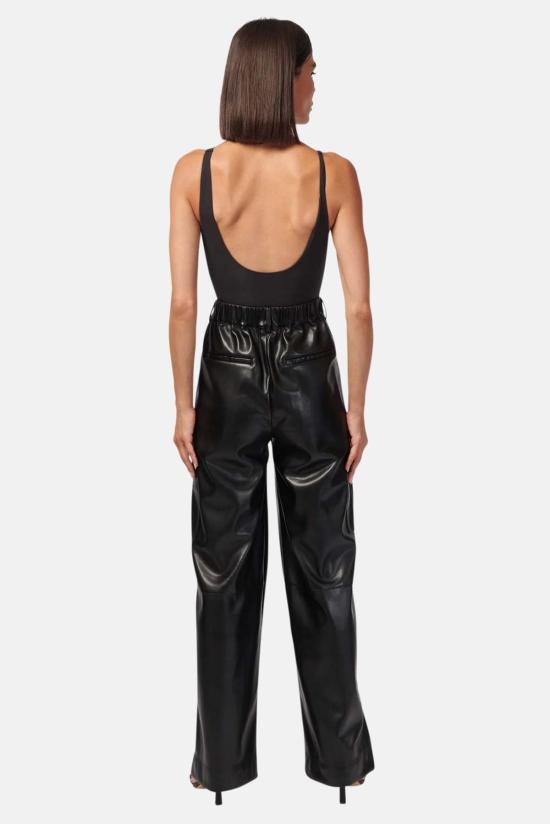  카미 뉴욕 스트레이트 팬츠 F23 P08 BLACK - CAMI NYC