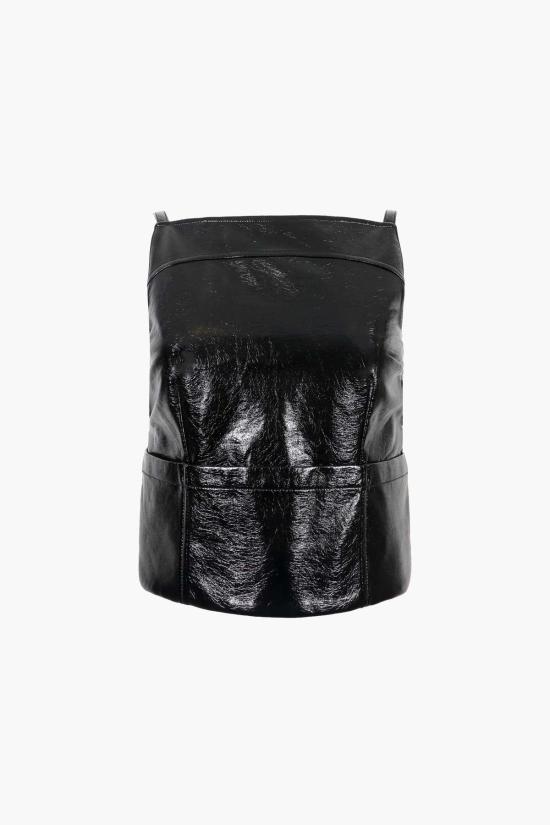  샌디리앙 숏 스커트 샌디 리앙 키키 탑 블랙 - SANDY LIANG