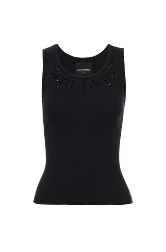  Le Superbe 민소매 티셔츠 그래미 트로피 탱크 블랙 - OTHER BRANDS