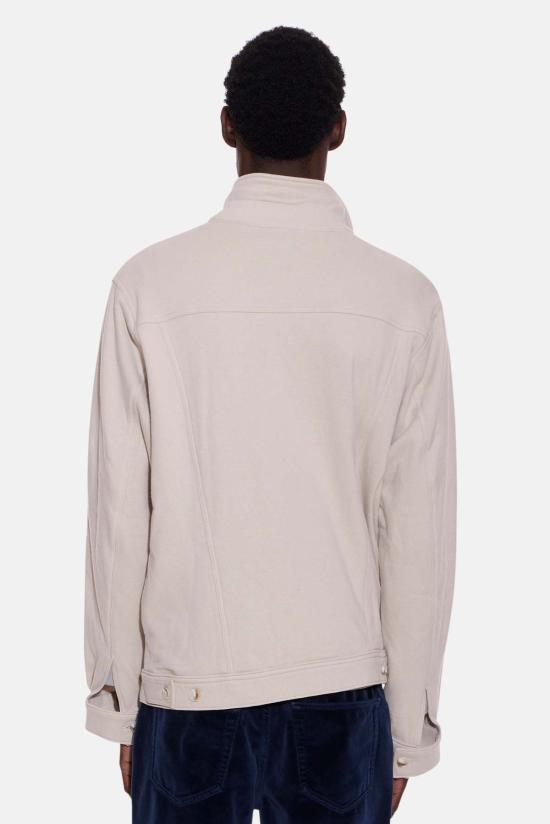  블루&크림 자켓 매드 플리스 트러커 재킷 본 - BLUE&CREAM