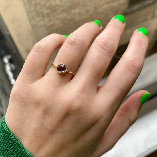  제니 권 디자인스 반지 제니 권 디자인 블루 사파이어 라르고 링 멀티 - JENNIE KWON DESIGNS