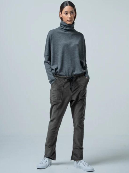  코그 더 빅 스모크 스트레이트 팬츠 다이애나 트라우저 애쉬 그린