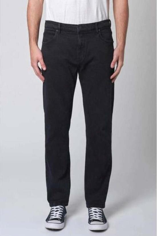  롤라스 데님 팬츠 릴렉소 진 스톤드 블랙 - ROLLAS