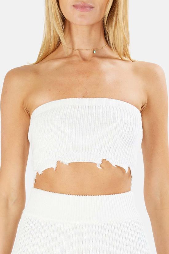  세로야 숏 원피스 Ser.O.Ya 롤라 드레스 화이트 - SER.O.YA