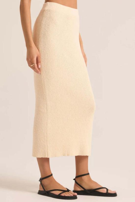  Z Supply 롱 스커트 Anvi 스웨터 스커트 염소 우유 - OTHER BRANDS