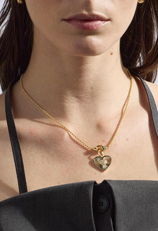  더 엔케이씨 스토어 목걸이/팬던트 Nkc 쿠오레 네크리스 골드