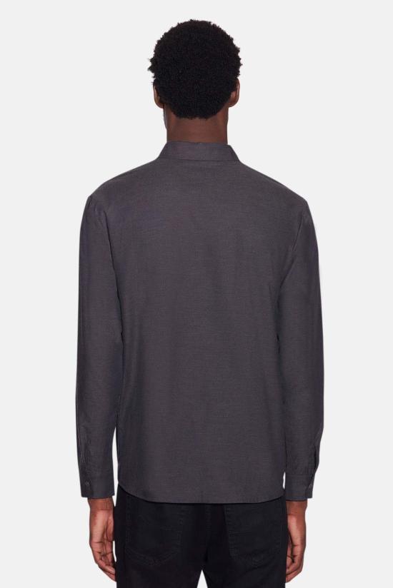  Blue&Cream 긴팔 셔츠 블루&크림 스크라이브너 플란넬  차콜 - BLUE&CREAM