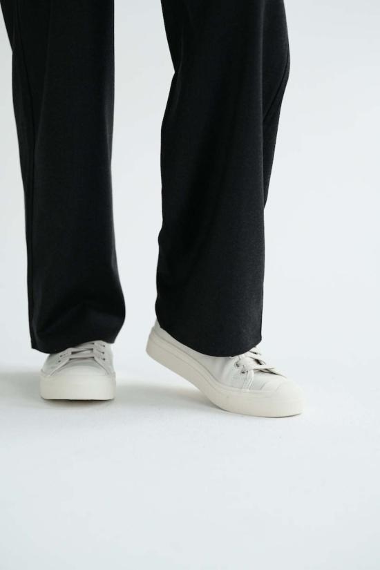  소피 드후레 스트레이트 팬츠 Sofie D'hoore 파츠  슬레이트 멜란지 - SOFIE D'HOORE