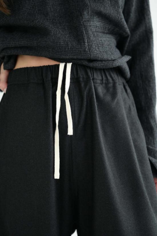  소피 드후레 스트레이트 팬츠 Sofie D'hoore 파츠  슬레이트 멜란지 - SOFIE D'HOORE