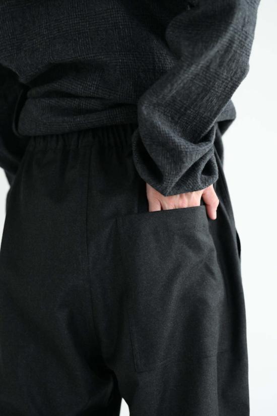  소피 드후레 스트레이트 팬츠 Sofie D'hoore 파츠  슬레이트 멜란지 - SOFIE D'HOORE