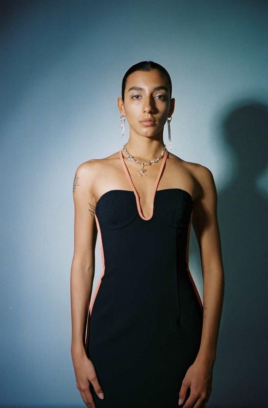  패리스 조지아 롱 원피스 파리 조지아 나시아 드레스 블랙 - PARIS GEORGIA