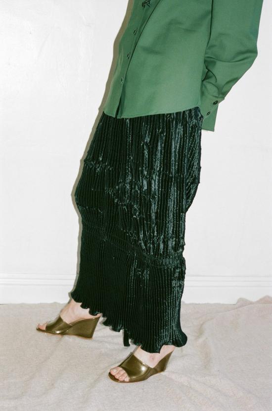  Renaissance 롱 스커트 르네상스 저스틴 스커트 블랙 - OTHER BRANDS