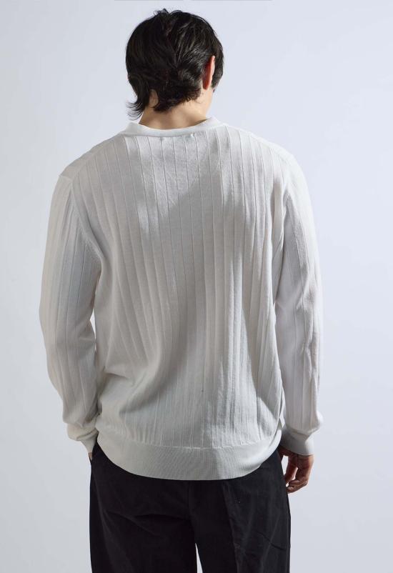  더 엔케이씨 스토어 가디건 Nkc 캐주얼  화이트 - THE NKC STORE
