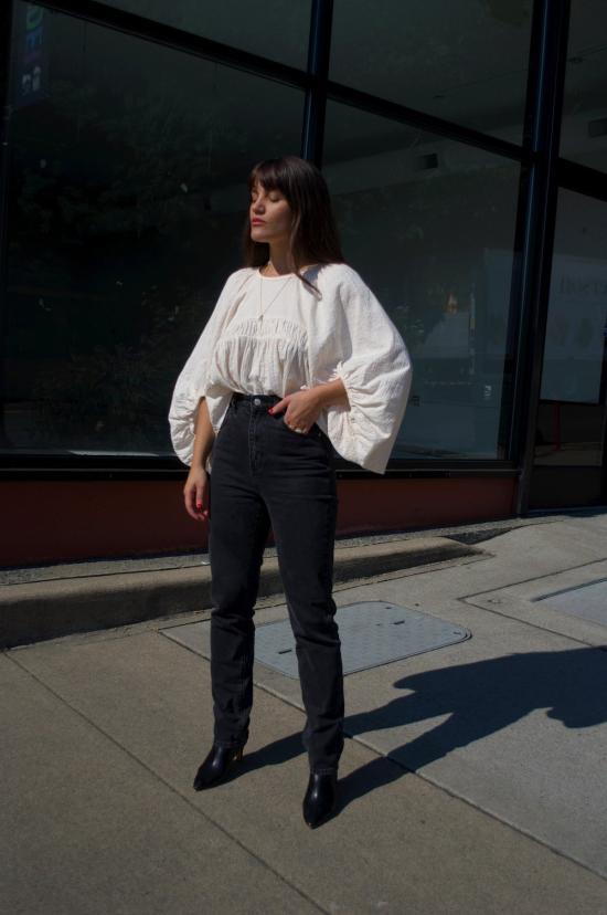  롤라스 데님 팬츠 오리지널 스트레이트 진 제트 블랙 - ROLLAS