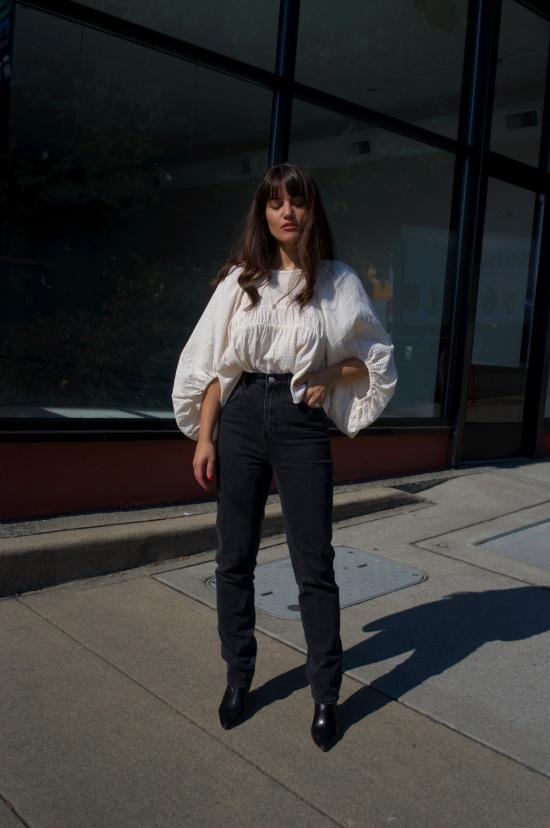  롤라스 데님 팬츠 오리지널 스트레이트 진 제트 블랙