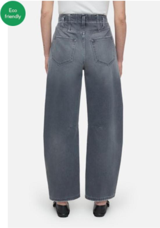  클로즈드 데님 팬츠 릿지 와이드 레그 진 블랙 - CLOSED