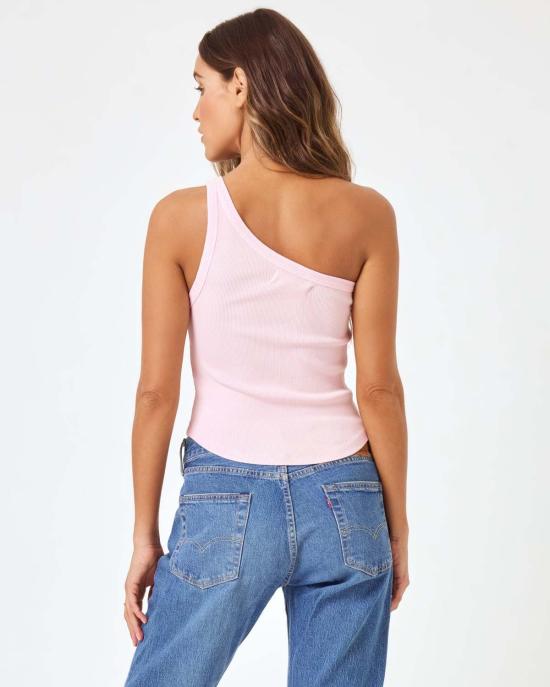  엘스페이스 민소매 티셔츠 L스페이스 카일리 탱크 페탈 - L SPACE