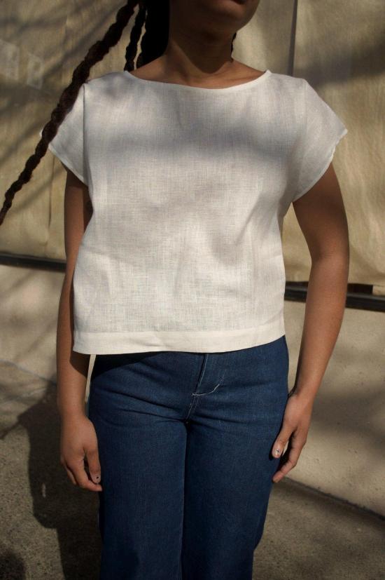  코코볼로 튜닉 탑 아이보리