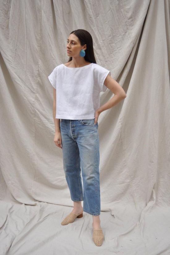  코코볼로 튜닉 탑 아이보리 - COCOBOLO