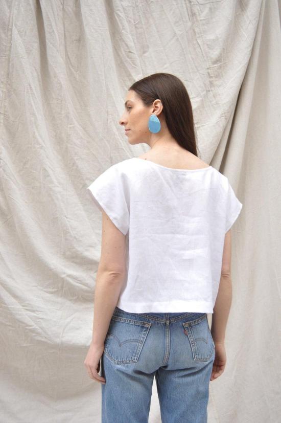  코코볼로 튜닉 탑 아이보리 - COCOBOLO