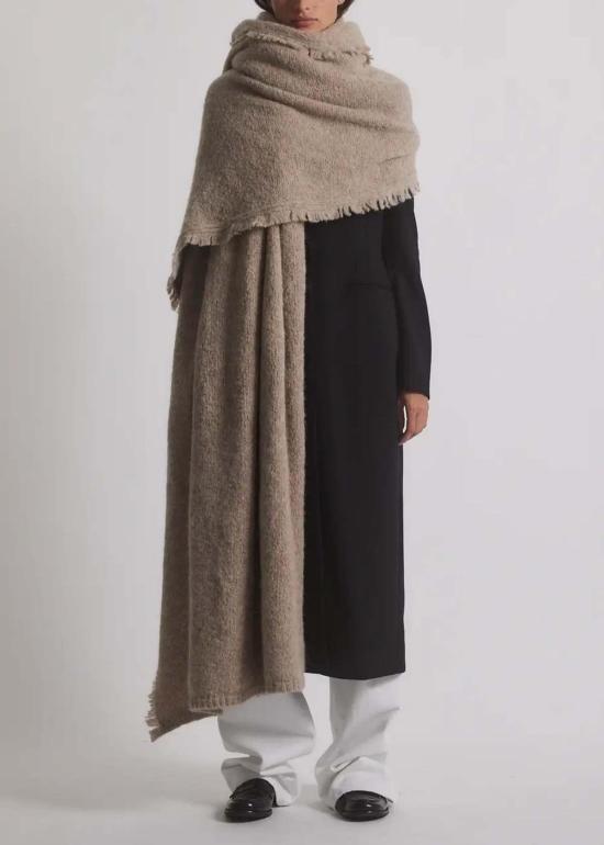  자네사레온 머플러/스카프 Janessa Leone 블랭킷 스카프 - JANESSA LEONE