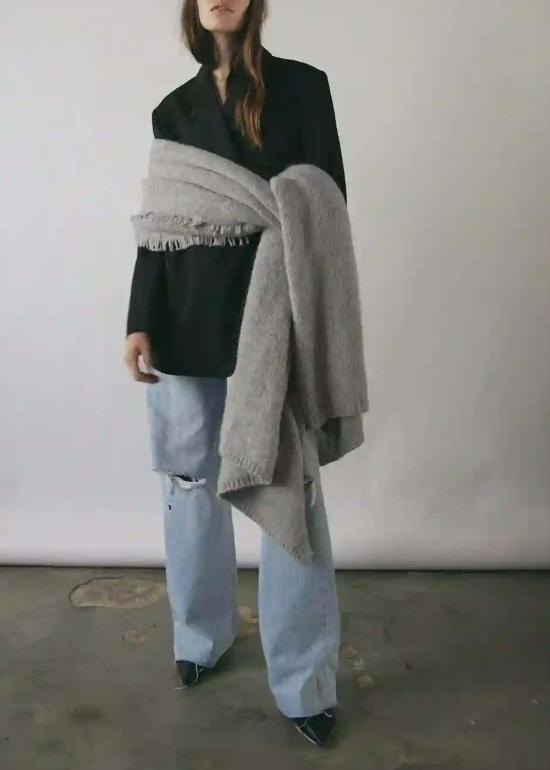  자네사레온 머플러/스카프 Janessa Leone 블랭킷 스카프 - JANESSA LEONE