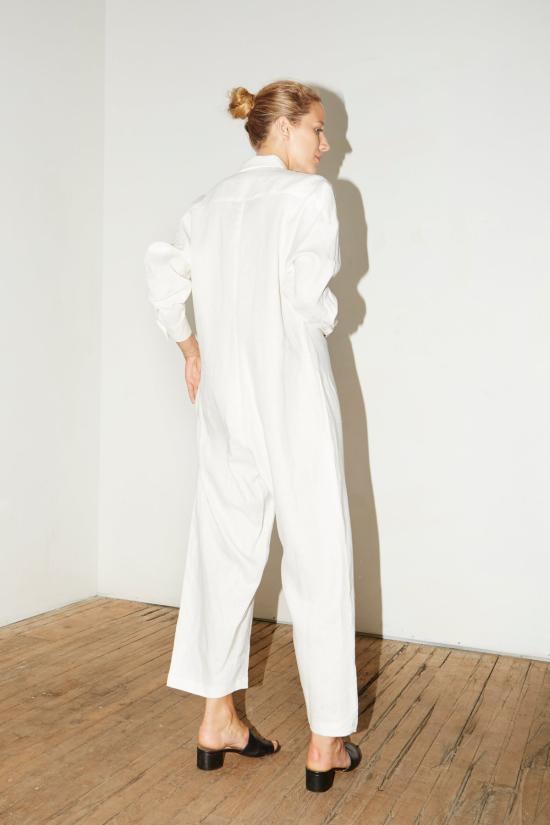  다두라 점프수트 다투라 리넨 렌  화이트 - DATURA
